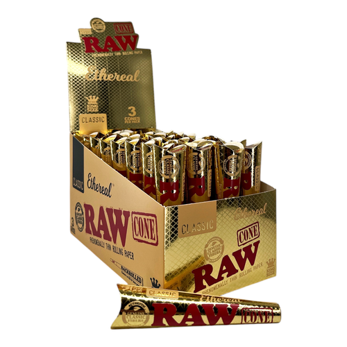 Raw Ethereal King Size Cones 32 Pack