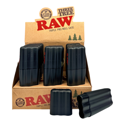 Raw Three Tree Triple Pre Roll 12 Pack