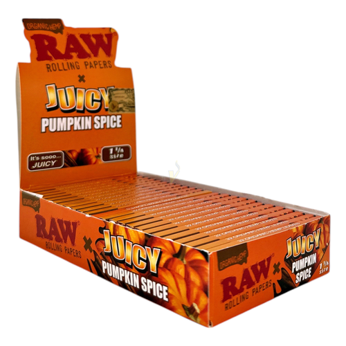 Raw X Juicy Jay Pumpkin Spice 1 1/4 Papers