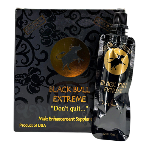 Black Bull Extreme (15ml) Case ( 12 pouches in case )