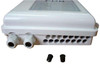 Weather Resistant 16 Port Outdoor Fiber Distribution Box FTTH -OFTFDB16A