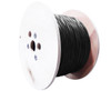 CAT6A Indoor/Outdoor Bulk Ethernet Cable, UV Resistant, Shielded CMX/CMR, 23 AWG - Black