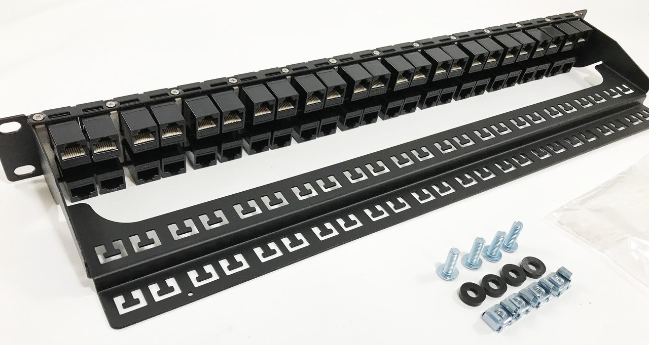 PPC648U1RUR19 1RU High Density 48 port Unshielded Feed