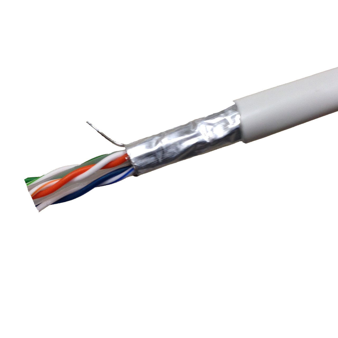Câble réseau Ethernet (RJ45) résistant catégorie 6 F/UTP - 2m - Câble  Ethernet - FOLAN