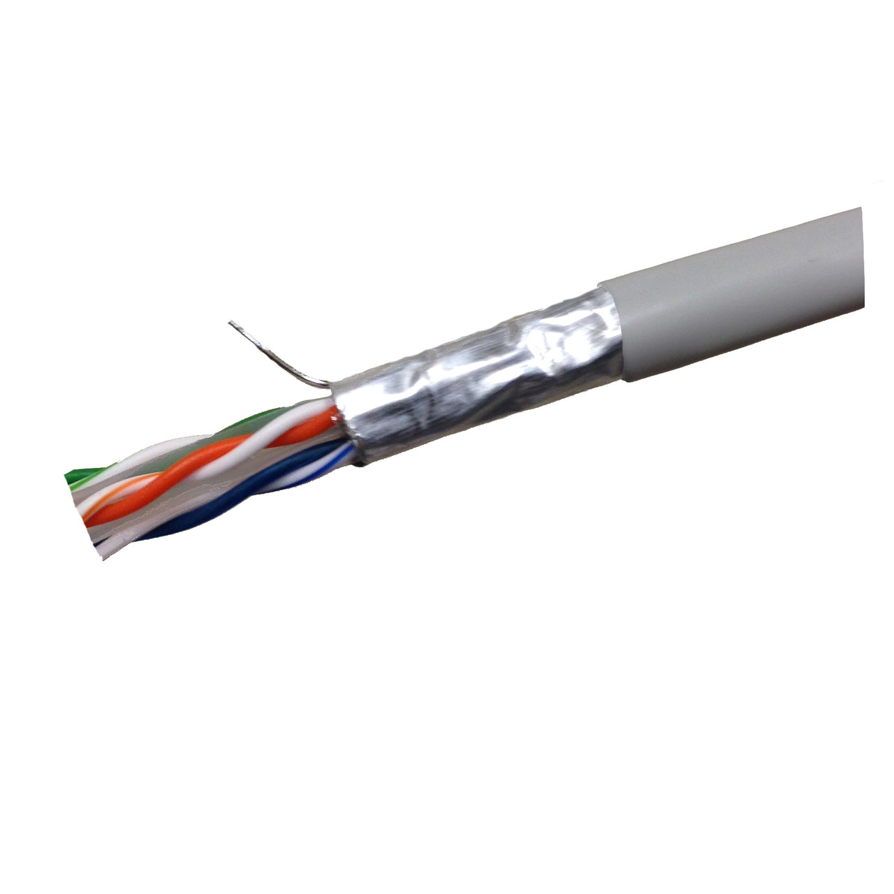 CAT6 Enhanced F/UTP SOLID 4/23 CMP PLENUM Ethernet Cable