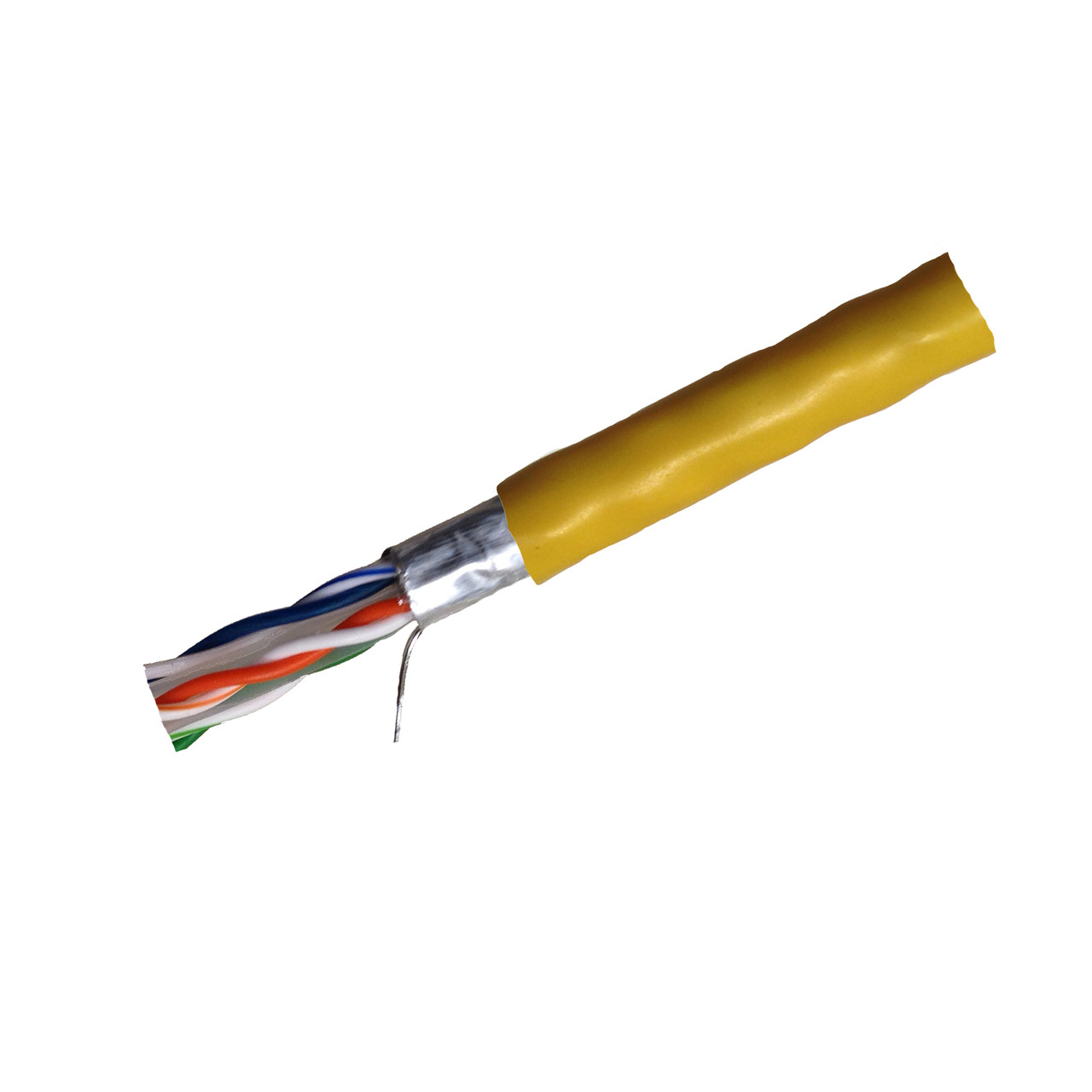 CAT6 Enhanced F/UTP SOLID 4/23 CMP PLENUM Ethernet Cable