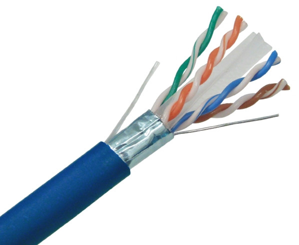 CAT6A Bulk Ethernet Cable, UL Listed CMR Shielded Solid Copper