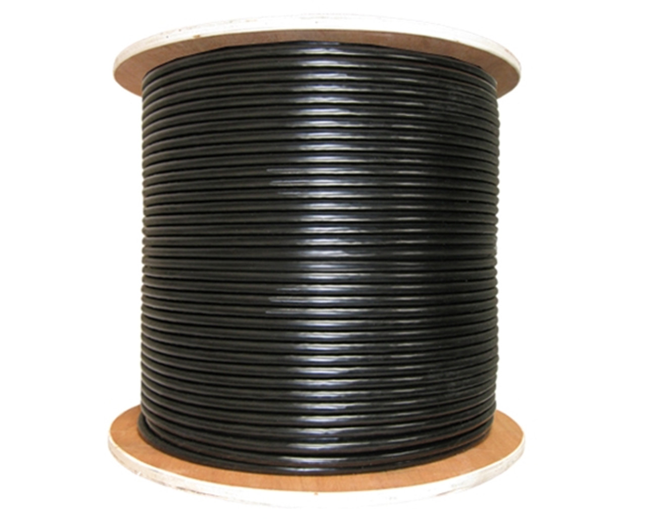 CAT6A Outdoor Bulk Ethernet Cable, Direct Burial Shielded Solid