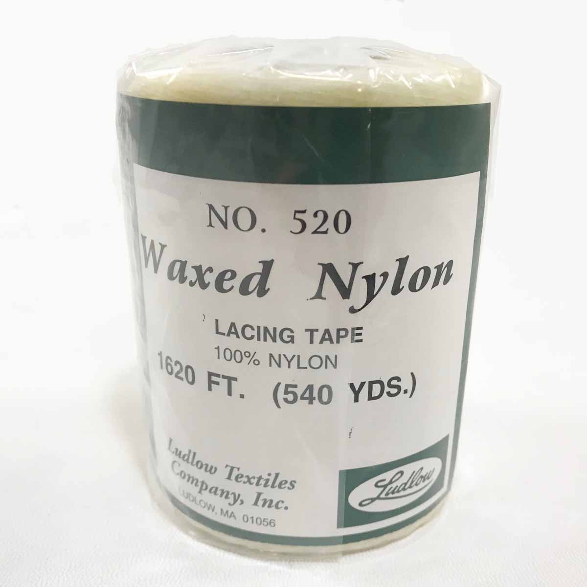 LUDLOW520 - 520 LACING TAPE WAXED NYLON STRING, CORD - 540 YDS