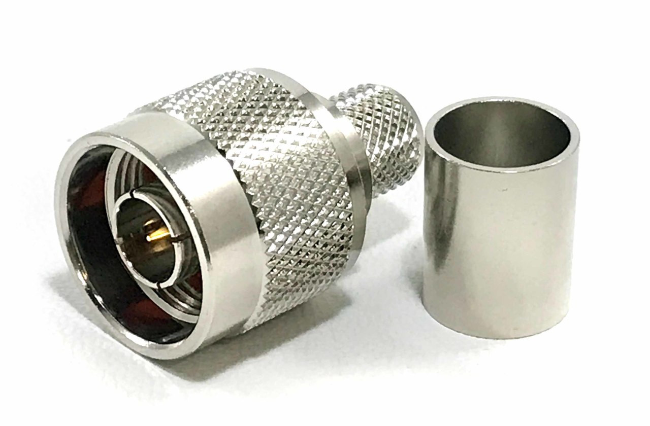 N Male Connector For LMR-400, LMR-400UF, RG-8, RG-213 Coax – JEFA Tech