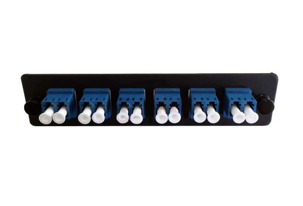12 Fiber LC UPC Singlemode Adapter Panel LGX
