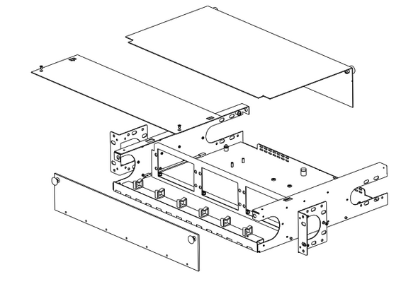 FPR26X Fiber Optic Panel (2RU)