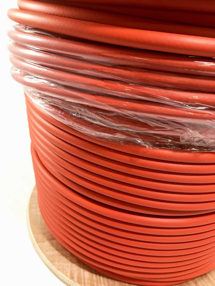 LOW400P-OR  Plenum Braided Low Loss Coax Cable per foot - Orange jacket - Comparable Alternative to LMR®-400-LLPL