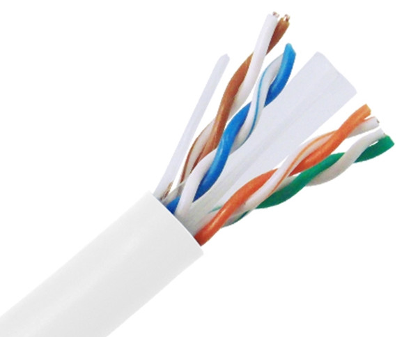 CAT8.1 Bulk Ethernet Cable 500', 40G CMR, 23AWG Solid Copper, Dual Shielded  S/FTP