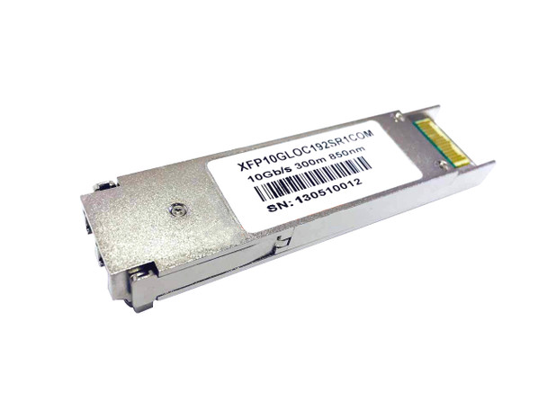 10GBASE-LR and OC-192/SR-1 XFP Transceiver. (100% compatible with Juniper XFP-10G-L-OC192-SR) - XFP10GLOC192SR1COM