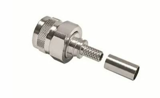 EZ-195-TM-X (3190-6496) TNC MALE CRIMP/CAPTIVATED CONNECTOR
