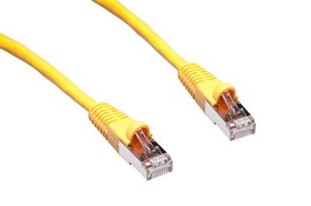 10FT CAT6 CBL ASY YELLOW RJ45 BOOTED 26AWG SHLD STRAND equal to 610-10 YL