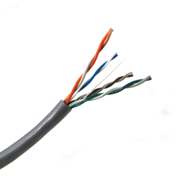 CAT5E UTP CMR Solid PVC Ethernet Cable 4PR 1000' Box - C5EUTPSDR424