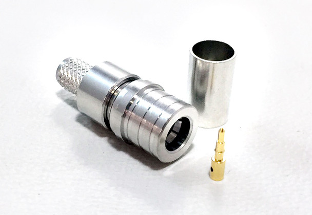 QSMA Male Connector For RG8x/LMR240/LMR240UF/LOW240 (QMAML240C)