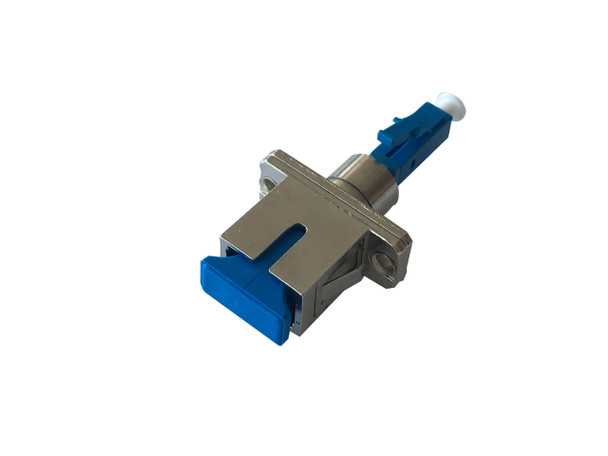 SC Female - LC Male Single Mode Simplex Fiber Optic Adapter