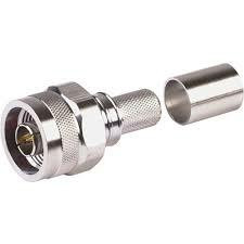 EZ-400-NMH-X (3190-2590) N MALE CRIMP/CAPTIVATED CONNECTOR FOR LMR