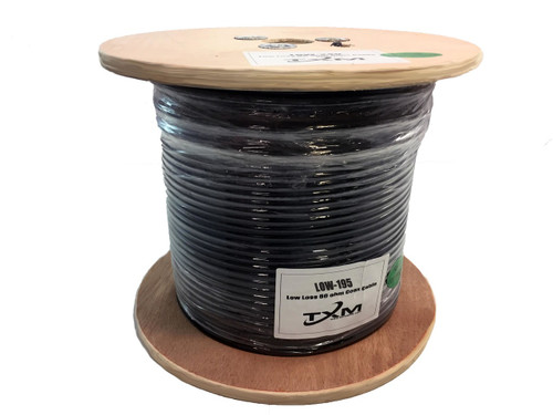 LMR-400 Type Low Loss Coax Cable 1000' Reel - LOW-400-1000