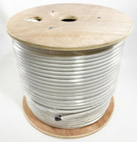 CNT-400P Type Plenum Low Loss Coax Cable 500' REEL - WHITE JACKET - LOW-400P-WH-500