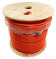 LOW400P-OR  Plenum Type Braided Low Loss Coax Cable per foot - Orange jacket - Comparable to LMR-400-LLPL