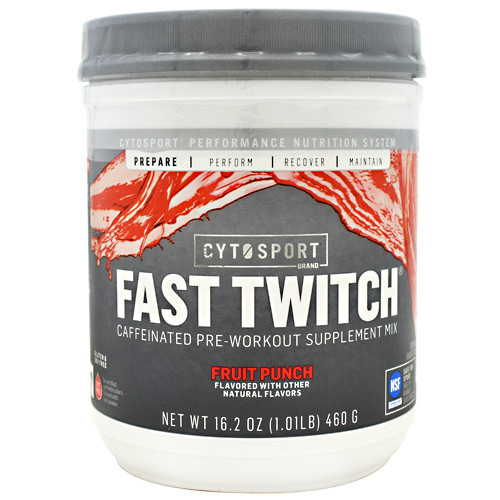Fast Twitch, Fruit Punch, 20 Servings (16.2 oz.) Fast Twitch, Fruit Punch, 20 Servings (16.2 oz.)