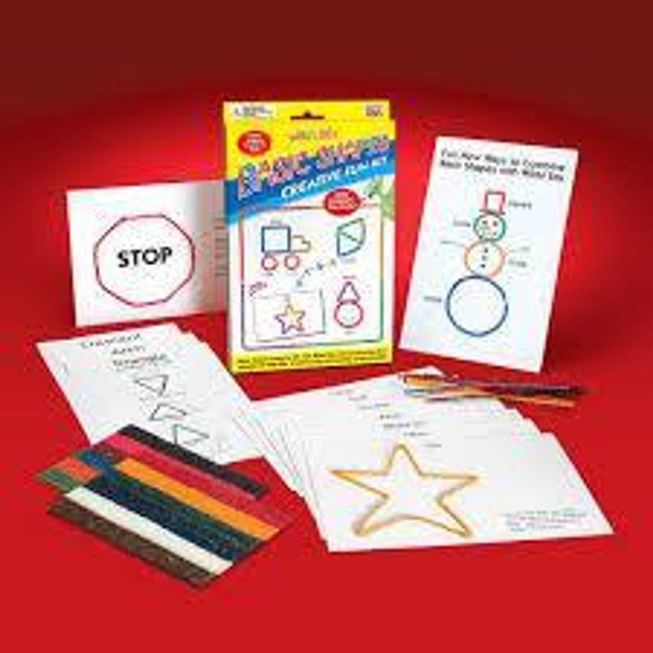 Wikki Stix Basic Shapes Cards Kit : Target