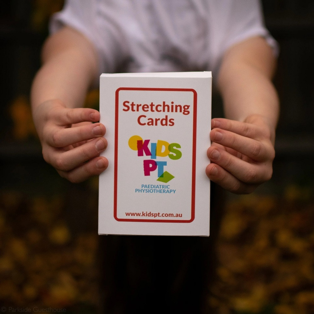 Back Stretch Card Kids PT Stretching Cards - Buy Kids PT Stretching Cards Online in Australia