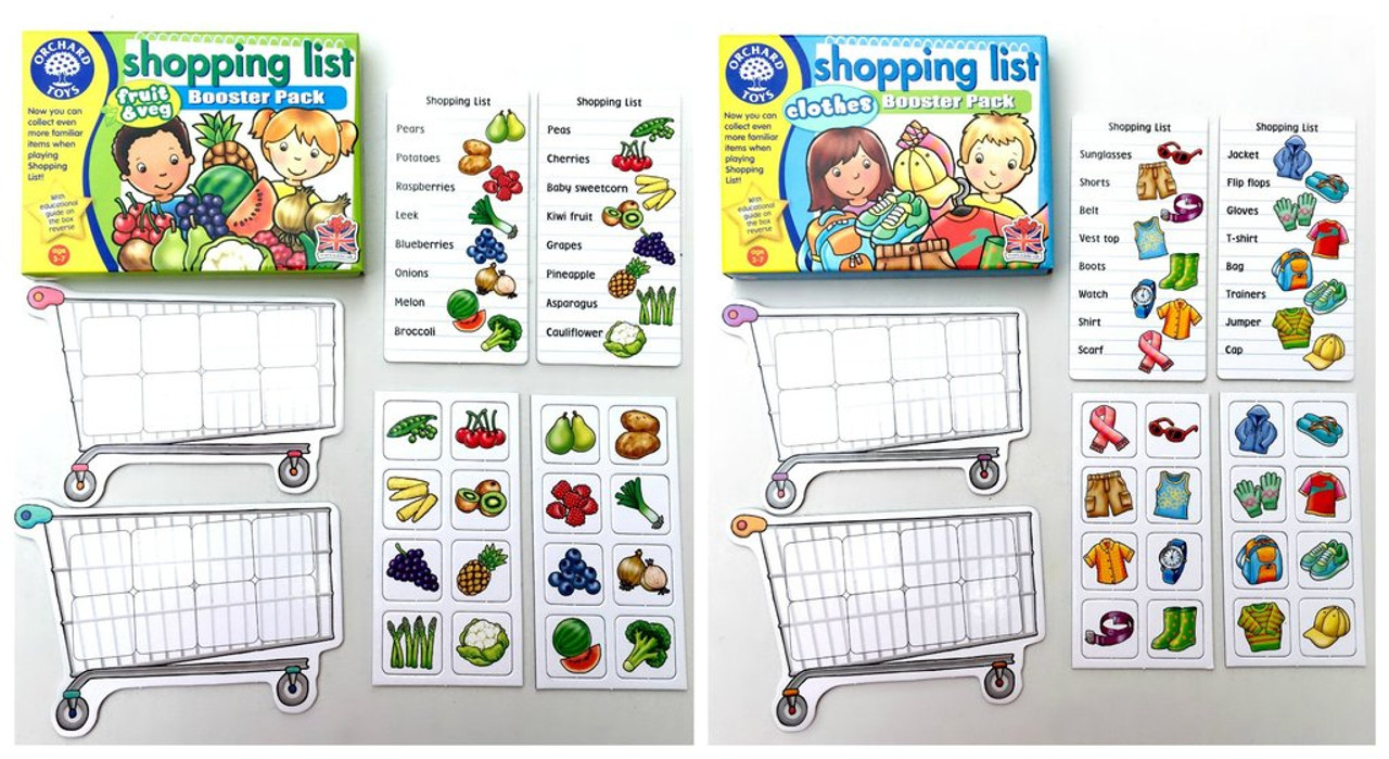 Shopping Games - Shopping List