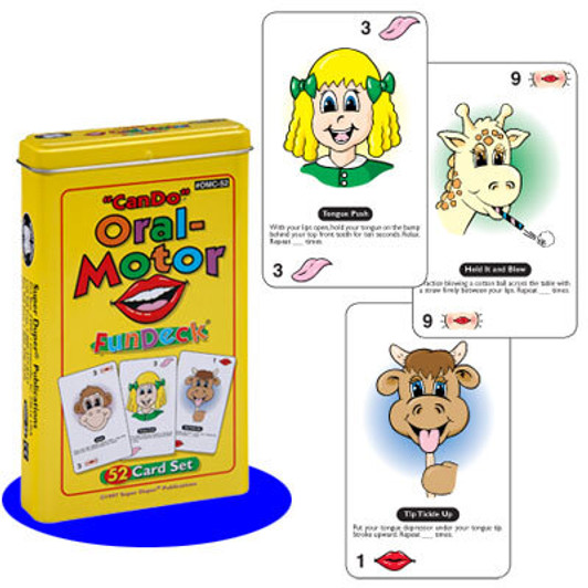 'Can Do' Oral Motor Fun Deck