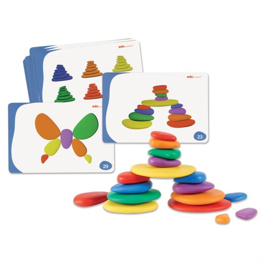 Rainbow Pebbles Set in a Box