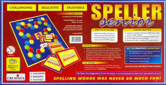 Speller Senior Game Speller Senior Game