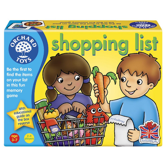 Shopping List Game Shopping List Game