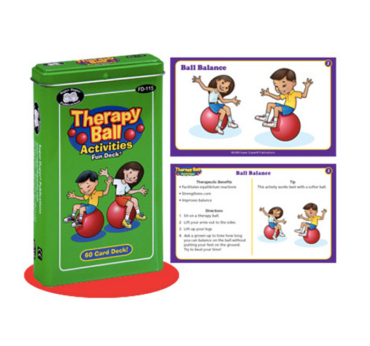 Therapy Ball Fun Deck Therapy Ball Fun Deck