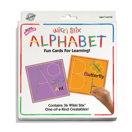 Wikki Stix Self-Adhering Wax Stix for Learning & Playing