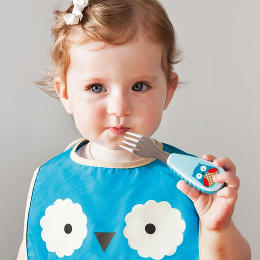 Skip Hop Zoo Utensils Fork and Spoon Skip Hop Zoo Utensils Fork and Spoon