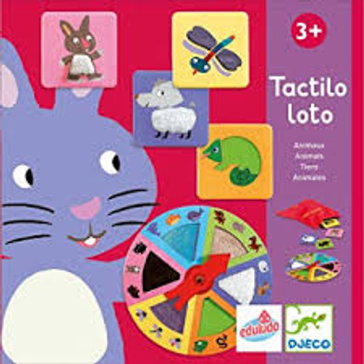 Tactile Lotto Game - Animals