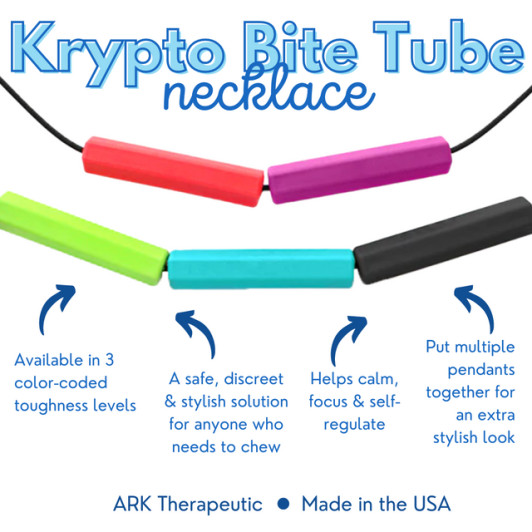 ARK's Krypto-Bite Chewable Tube Necklace