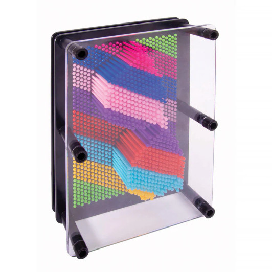 Rainbow Pin Art Rainbow Pin Art
