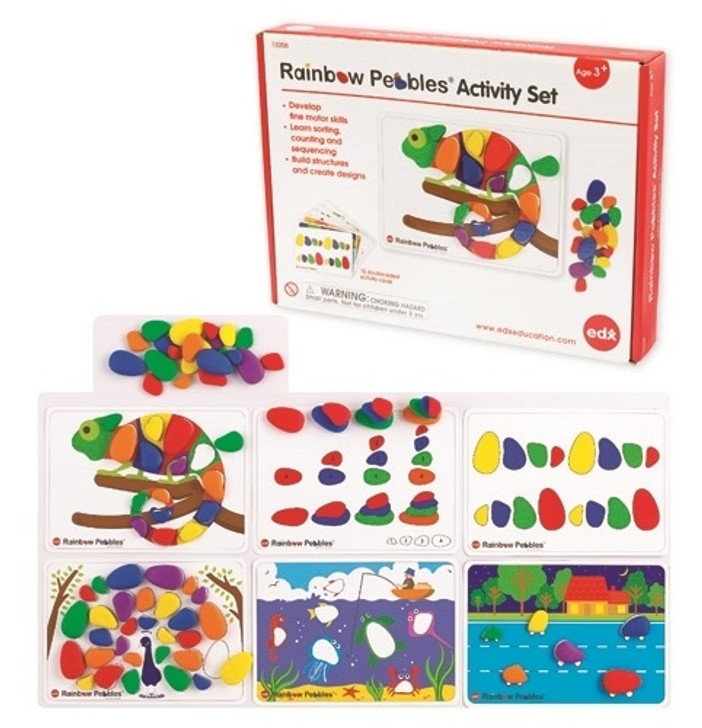 Rainbow Pebbles Activity Set