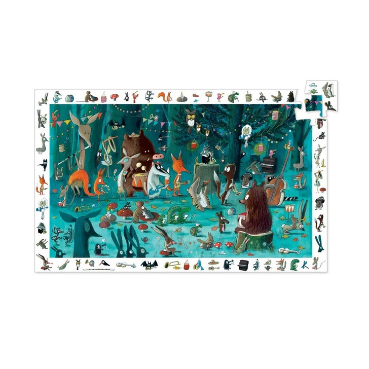 Observation Puzzle Enchanted Forrest 100 Pieces