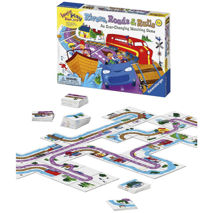 Rivers, Roads and Rails Game