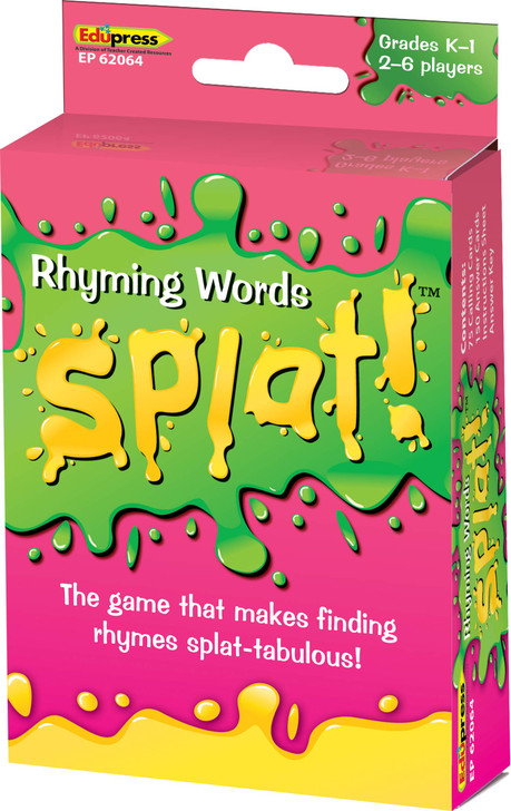 Rhyming Words Splat Game