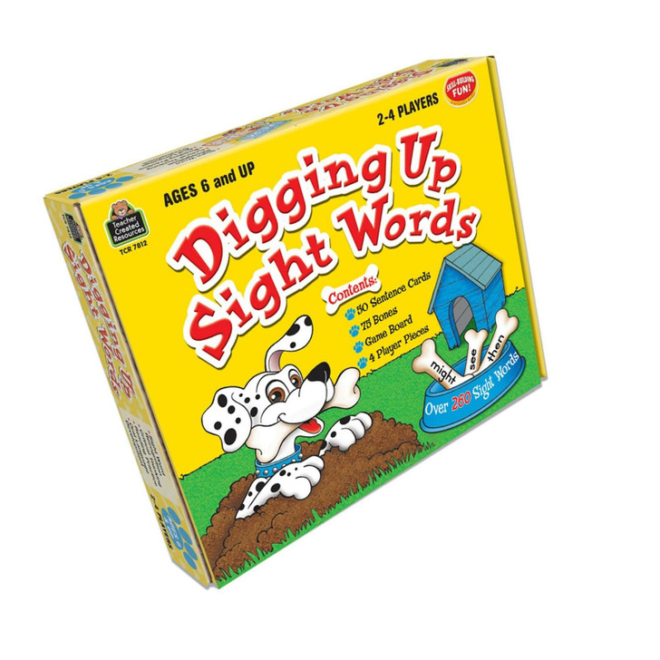 Digging Up Sight Words Board Game