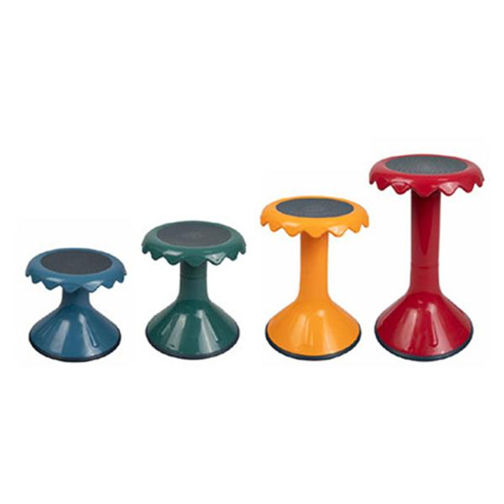 Four colours of the Sunflower Stool