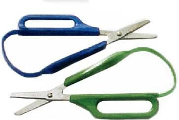 Peta Easi-Grip Long Loop Scissors for Right Handers with Rounded Blade,PET201,Scissor,Each