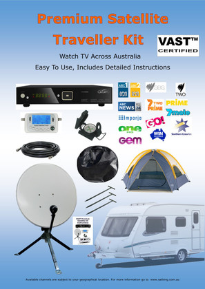 VAST Satellite Premium Traveler Kit
